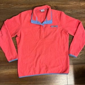 Pink Columbia pullover. Youth XL fits like Adult S. Like new.